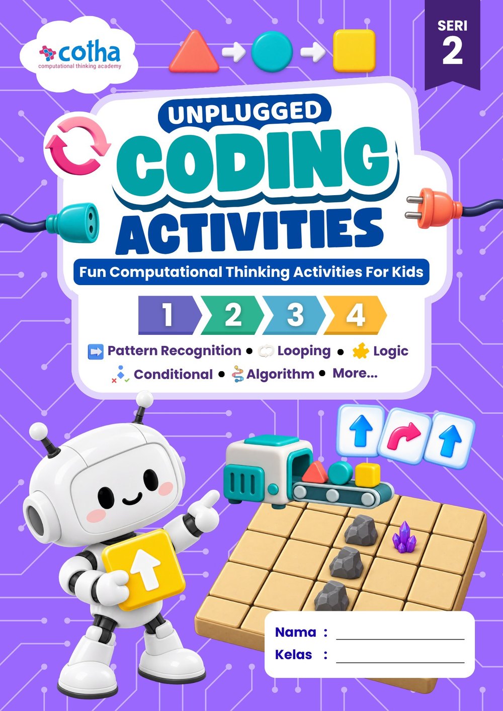Cover Unplugged Coding Activities Seri 2